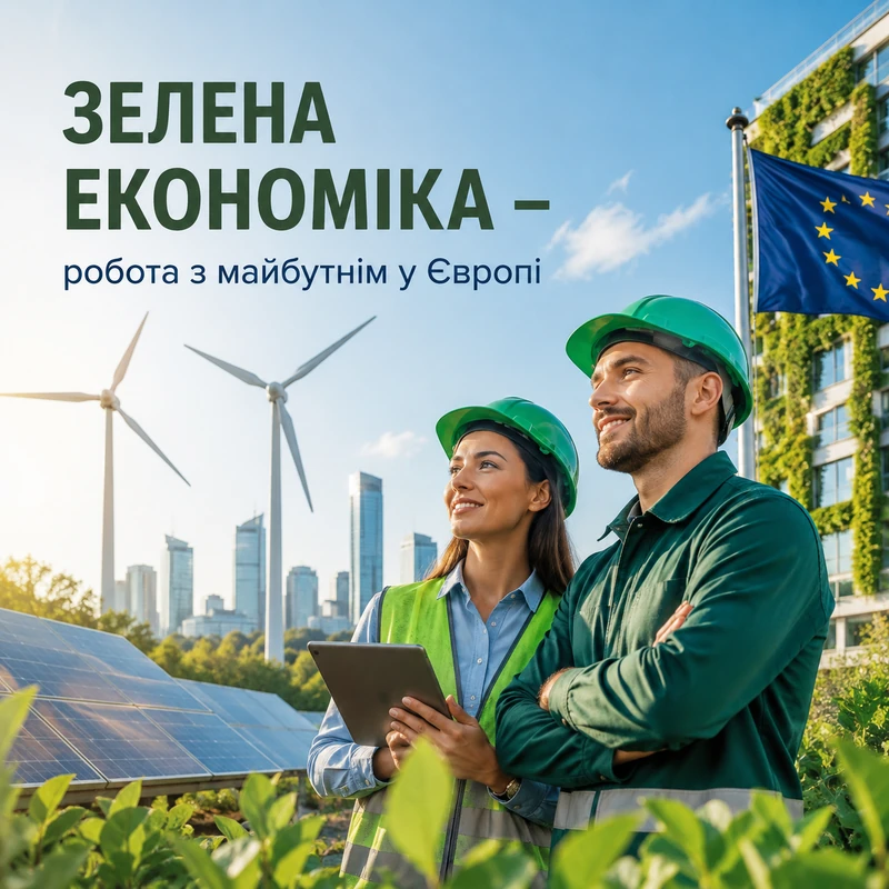 Зелені професії - робота з майбутнім у ЄС